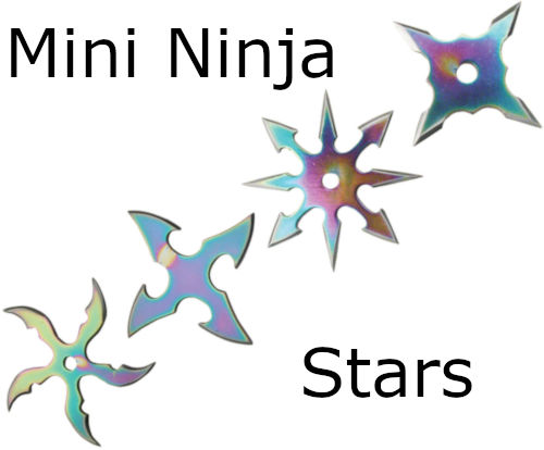 Mini Ninja Stars